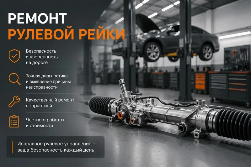Ремонт рулевой рейки