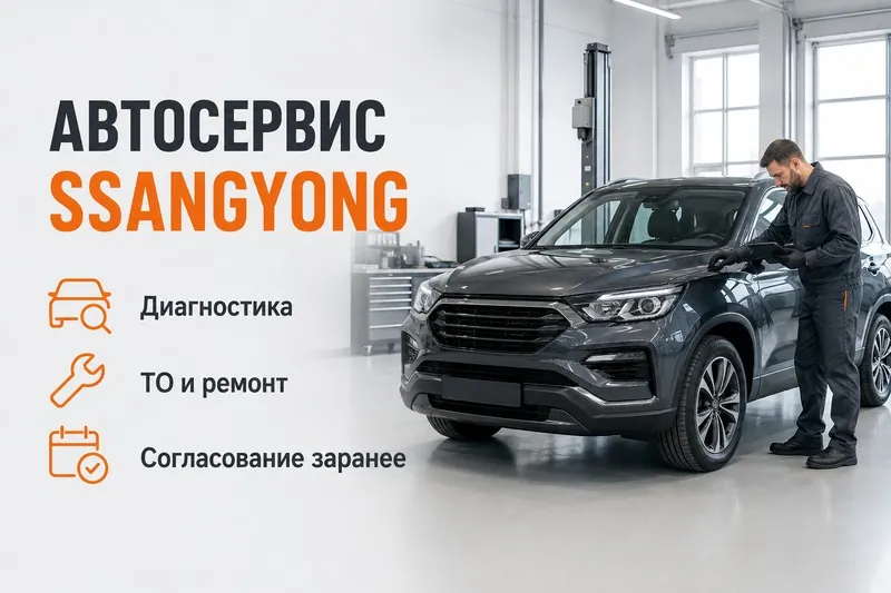 Автосервис SsangYong