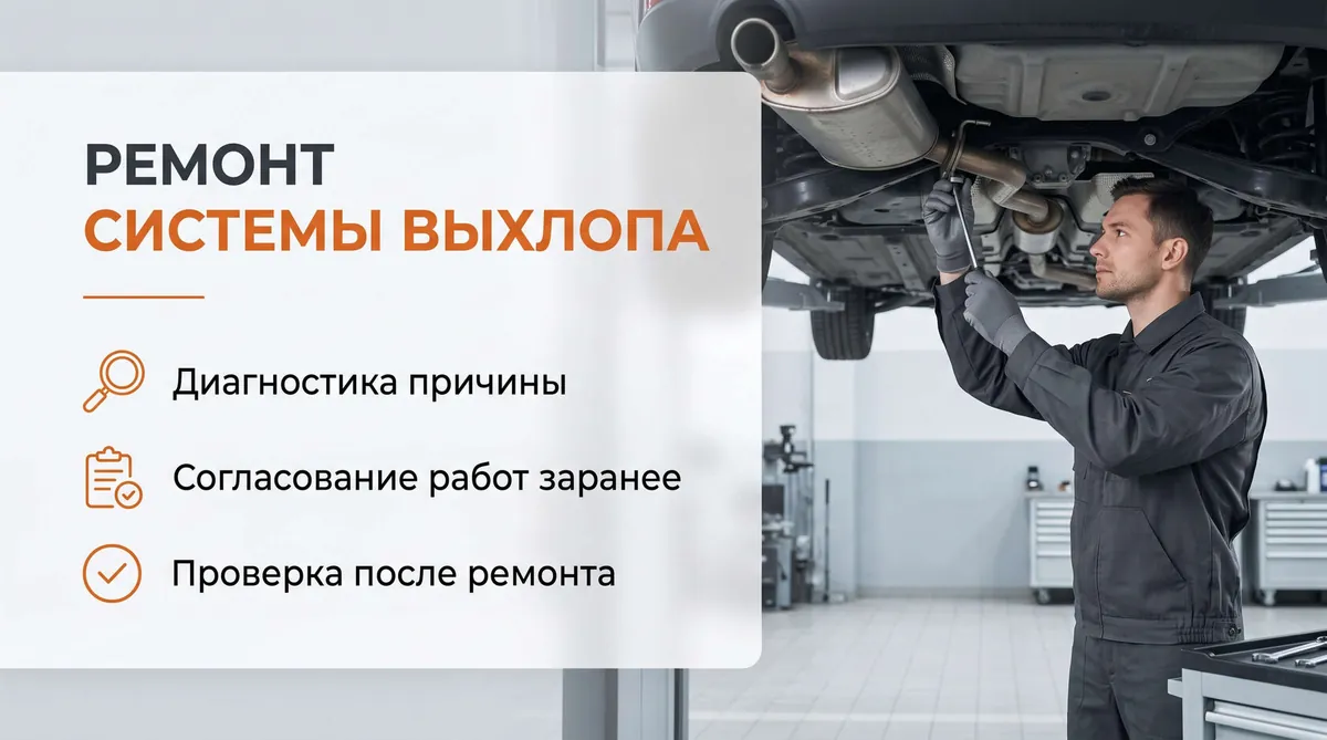 Ремонт выхлопной системы
